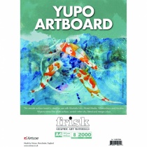 Yupo artboard A4 sheets, pack of 8